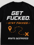 Route Destroyed t-shirt design